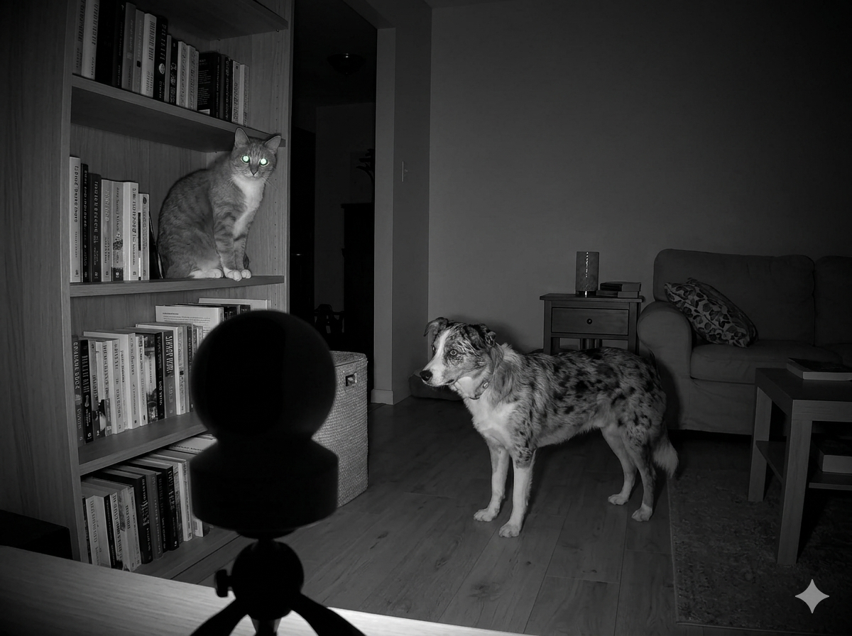 Pet Camera with Treat Dispenser | 2K HD WiFi Dog & Cat Monitor