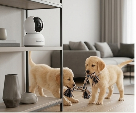 Pet Camera with Treat Dispenser | 2K HD WiFi Dog & Cat Monitor