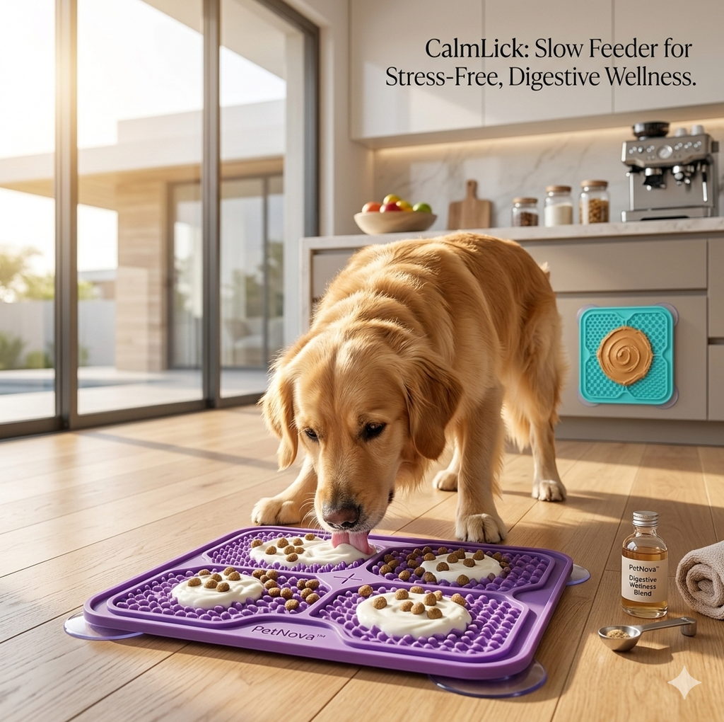 Dog Lick Mat 2-Pack | Calming Slow Feeder Enrichment Mat for Dogs & Cats