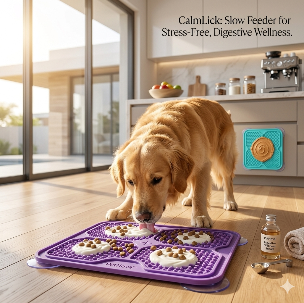 Dog Lick Mat 2-Pack | Calming Slow Feeder Enrichment Mat for Dogs & Cats