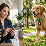 AirTag Dog Collar Holder | Silicone Pet GPS Tracker Attachment for Cats & Dogs