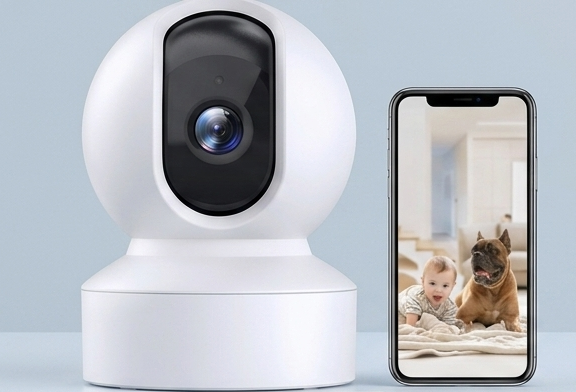 Pet Camera with Treat Dispenser 2K HD WiFi for Dogs and Cats - Remote Monitor and Treat Launcher