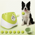 Automatic Dog Ball Launcher Self-Play Indoor Outdoor Fetch Machine with 6 Soft Balls