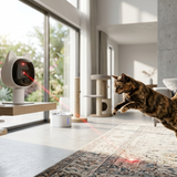 Automatic Cat Laser Toy | Motion-Activated Interactive Laser for Indoor Cats