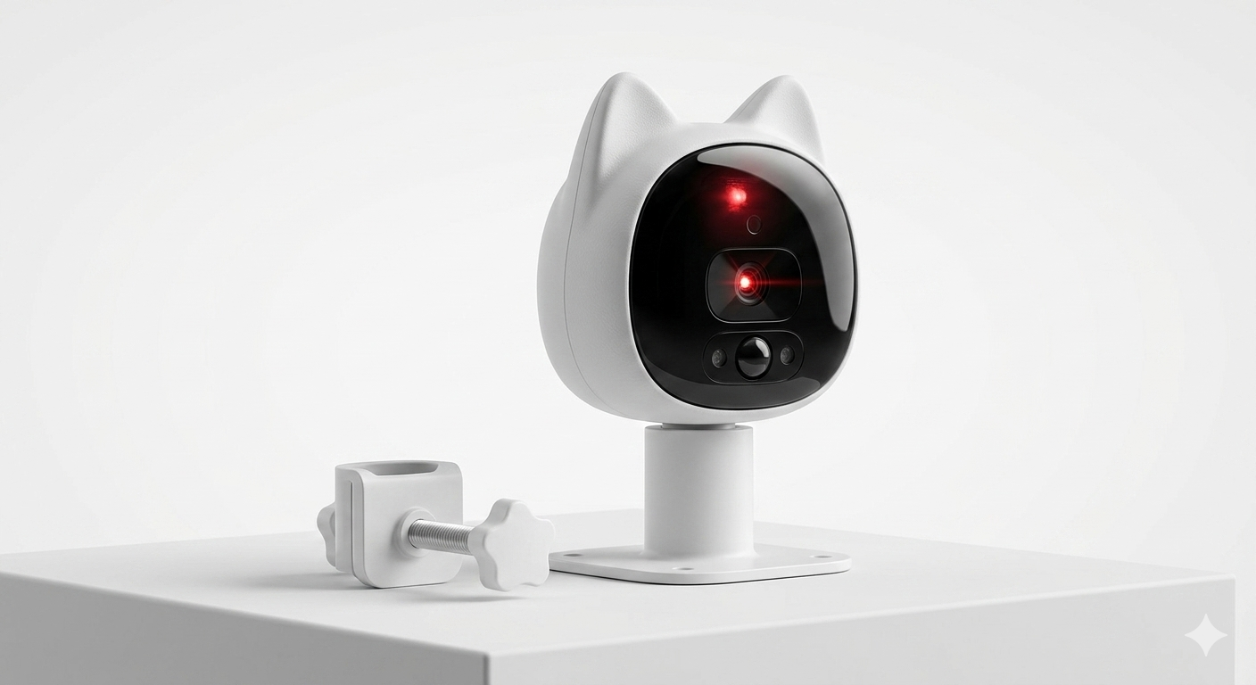 Automatic Motion-Activated Cat Laser Toy - Interactive USB Rechargeable Laser for Indoor Cats
