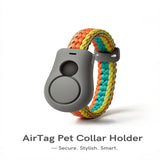 AirTag Dog Collar Holder | Silicone Pet GPS Tracker Attachment for Cats & Dogs
