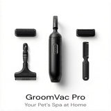 Pet Grooming Vacuum Kit 7-in-1 | Dog & Cat Deshedding & Clipper Set