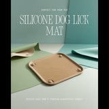 Dog Lick Mat 2-Pack | Calming Slow Feeder Enrichment Mat for Dogs & Cats