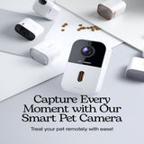 Pet Camera with Treat Dispenser | 2K HD WiFi Dog & Cat Monitor